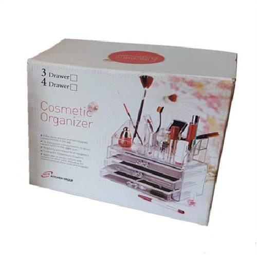 استند لوازم آرایشی سه کشویی مدل Cosmetic Organizer